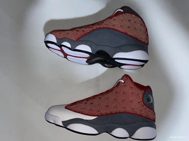 Flint Grey 13 Jordan Air 414571-600 Retro Red Gym 0604